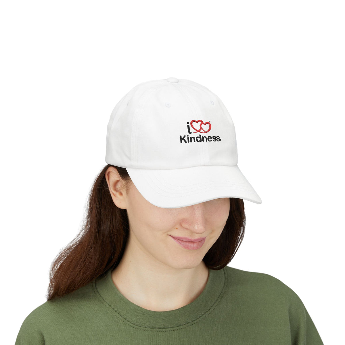 iHearts Kindness Embroidered Cap - Light Colors