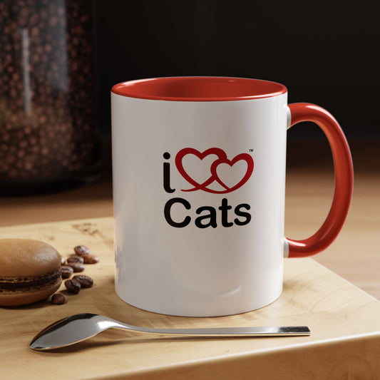 iHearts Cats Mug